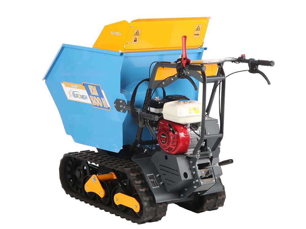 EuroMech EM500H - Raupendumper - Ausziehbare Mulde - 500 kg Nutzlast – Bild 3