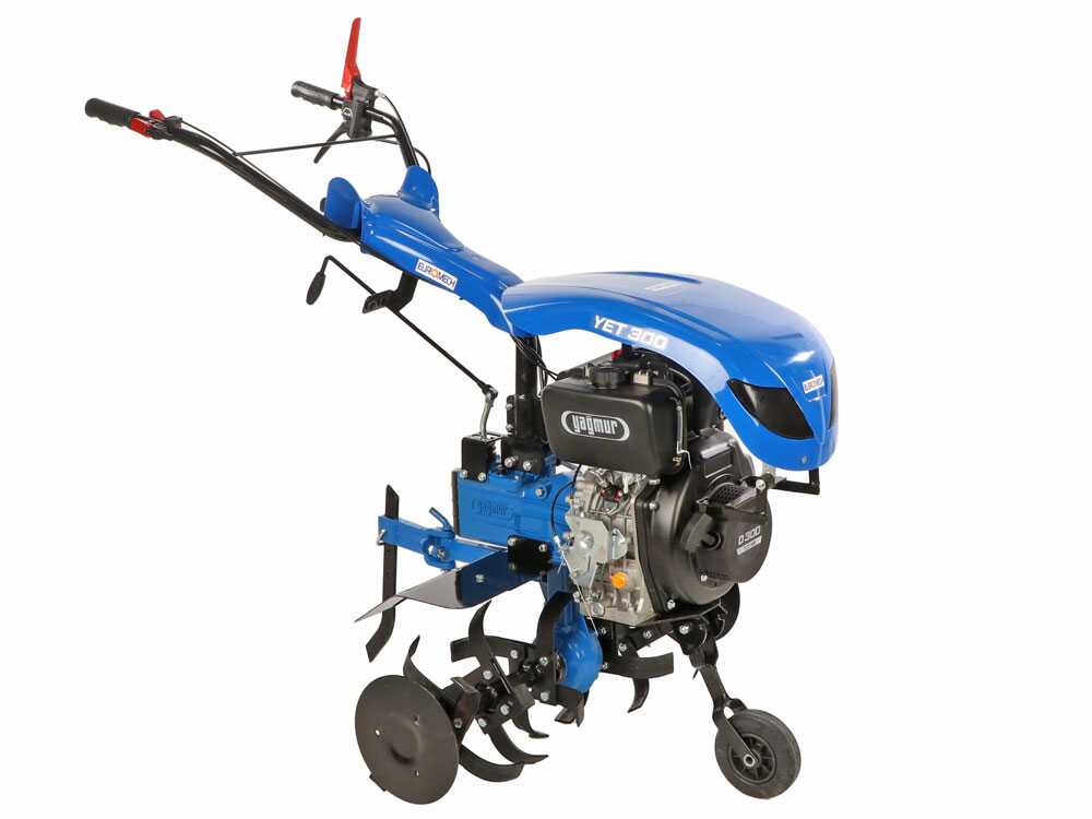 EuroMech YET 300 - Motorhacke Diesel 7 PS - D300 208 ccm – Bild 3