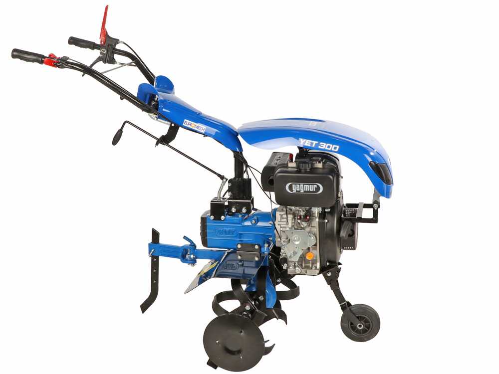 EuroMech YET 300 - Motorhacke Diesel 7 PS - D300 208 ccm – Bild 4
