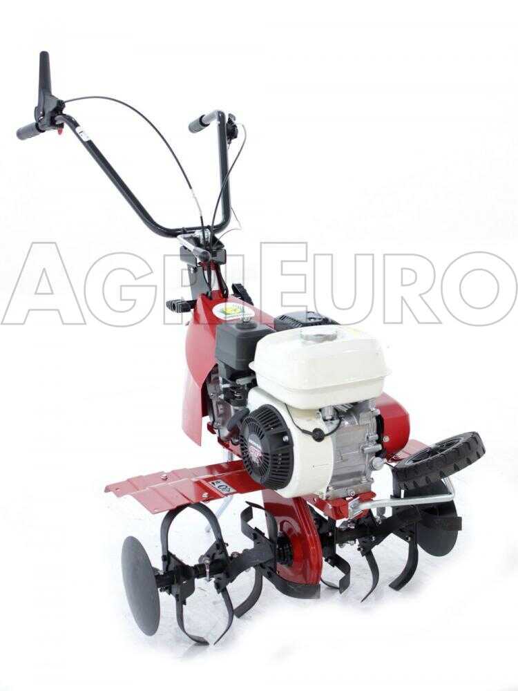 EuroSystems E5-EVO Motorhacke / Gartenfräse - GP160 Honda Benzinmotor - 2+1 Gänge