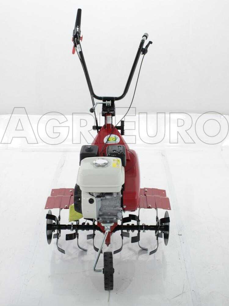 Eurosystems Euro5 EVO Motorhacke / Gartenfräse - Honda GP 160 Benzinmotor - 1+1 Gänge – Bild 4