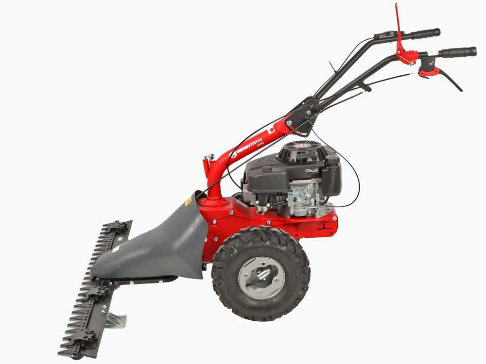 Eurosystems M310 - Balkenmäher mit Doppelmesser - Schnittbreite 127 cm - Loncin 196 OHV – Bild 3