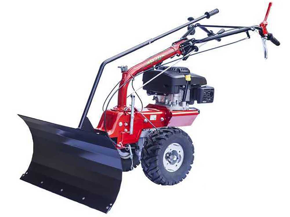 Eurosystems P70 EVO - Mehrzweckgerät mit Schneeschild - vielseitig einsetzbar - E-Starter