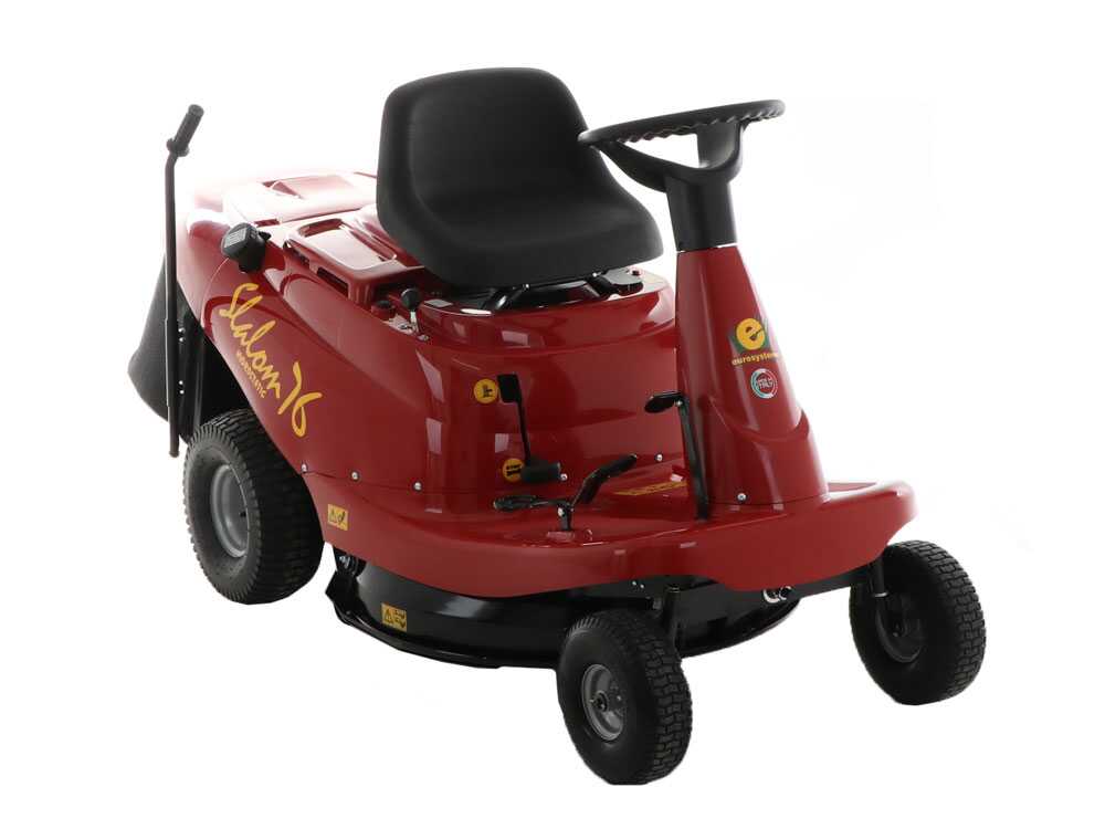 Eurosystems SLALOM 76 - Mini-Rider Aufsitzrasenmäher- Hydrostatgetriebe - Motor B&S Intek 3130 avs – Bild 2