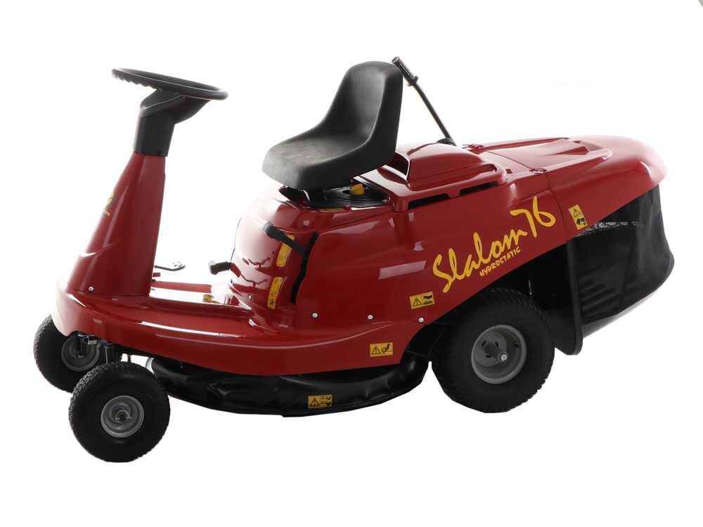 Eurosystems SLALOM 76 - Mini-Rider Aufsitzrasenmäher- Hydrostatgetriebe - Motor B&S Intek 3130 avs – Bild 3