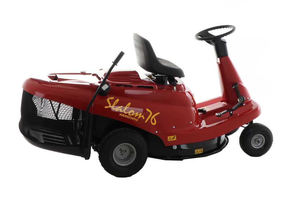 Eurosystems SLALOM 76 - Mini-Rider Aufsitzrasenmäher- Hydrostatgetriebe - Motor B&S Intek 3130 avs – Bild 4