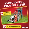 HECHT 5484 SXE Rasenmäher Benzin | mit Antrieb | Elektrostart | 46 cm Schnittbreite | 5 PS | 5in1 | 60L Fangkorb – Bild 5