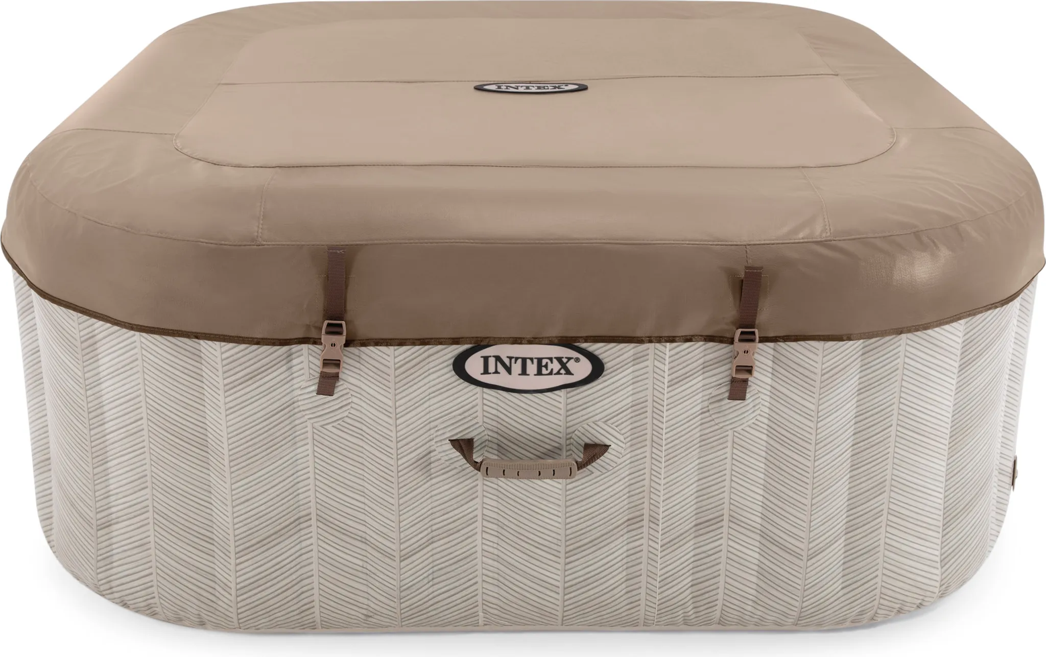 INTEX 28472NP - Whirlpool - Chevron Deluxe Square Bubble (196x196cm) für 6 Personen – Bild 3