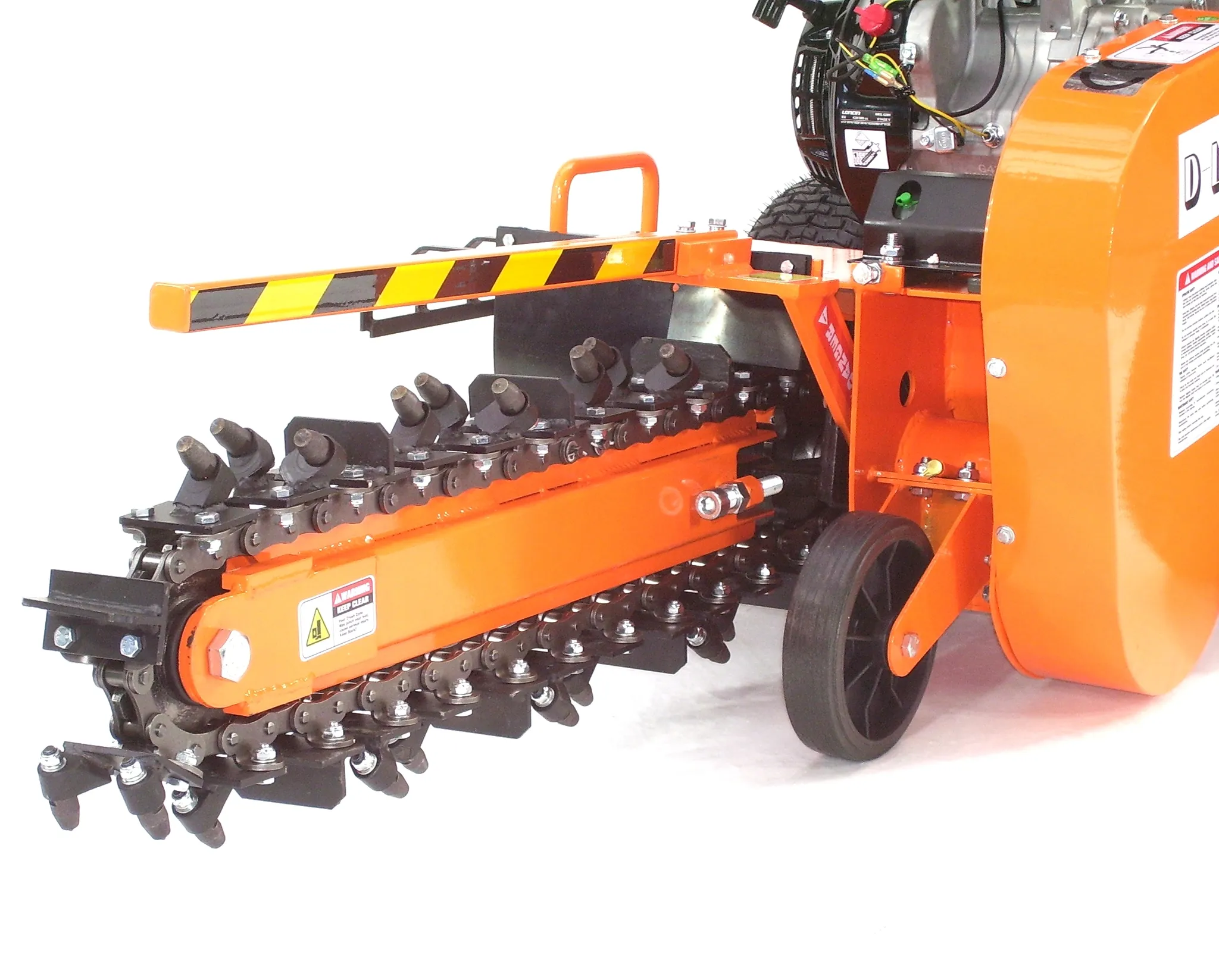 Grabenfräse 1500 Schachtfräse Kanalfräse Kabelfräse Drainagefräse 55749 Erdfräse – Bild 6