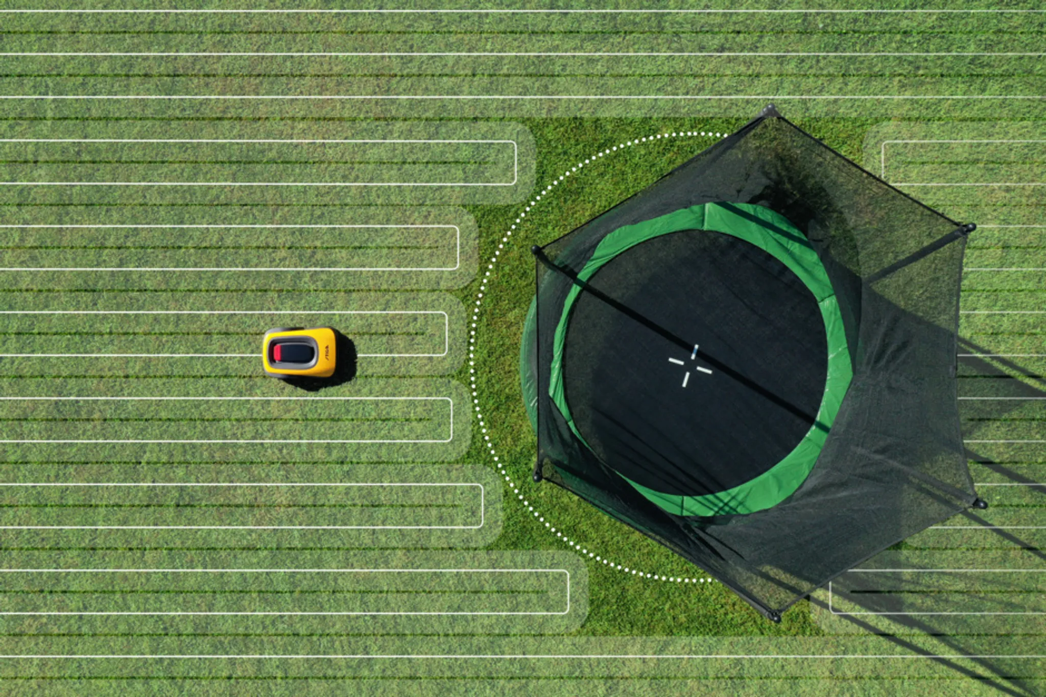 STIGA Rasenroboter A 1000, kabellos, autonom, für Rasenflächen von 1000 m² – Bild 7