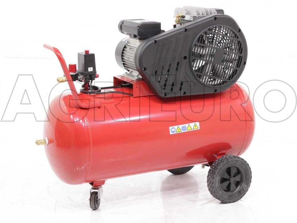 Ferrua FB28/100 CM2 - Elektrischer Kompressor mit Riemenantrieb - Motor 2 PS - 100 Lt – Bild 3