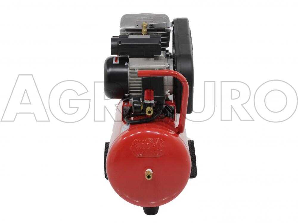 Ferrua FB28/50 CM2 - Elektrischer Kompressor mit Riemenantrieb - Motor 2PS - 50Lt – Bild 3