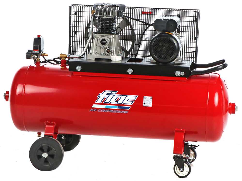 Fiac AB 150/348 - Luftkompressor mit Riemenantrieb 230V - Motor 3 PS - 150 lt – Bild 2