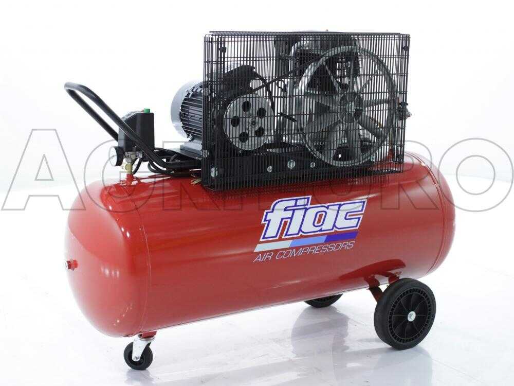 FIAC AB 300/598 – Drehstrombetriebener Elektroluftkompressor mit Riemenantrieb – 5,5-PS-Motor – 270 Liter – Bild 3