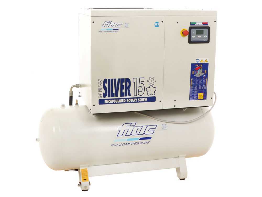 Fiac New Silver 15/300 - Schraubenkompressor - Max Druck 10 bar – Bild 2