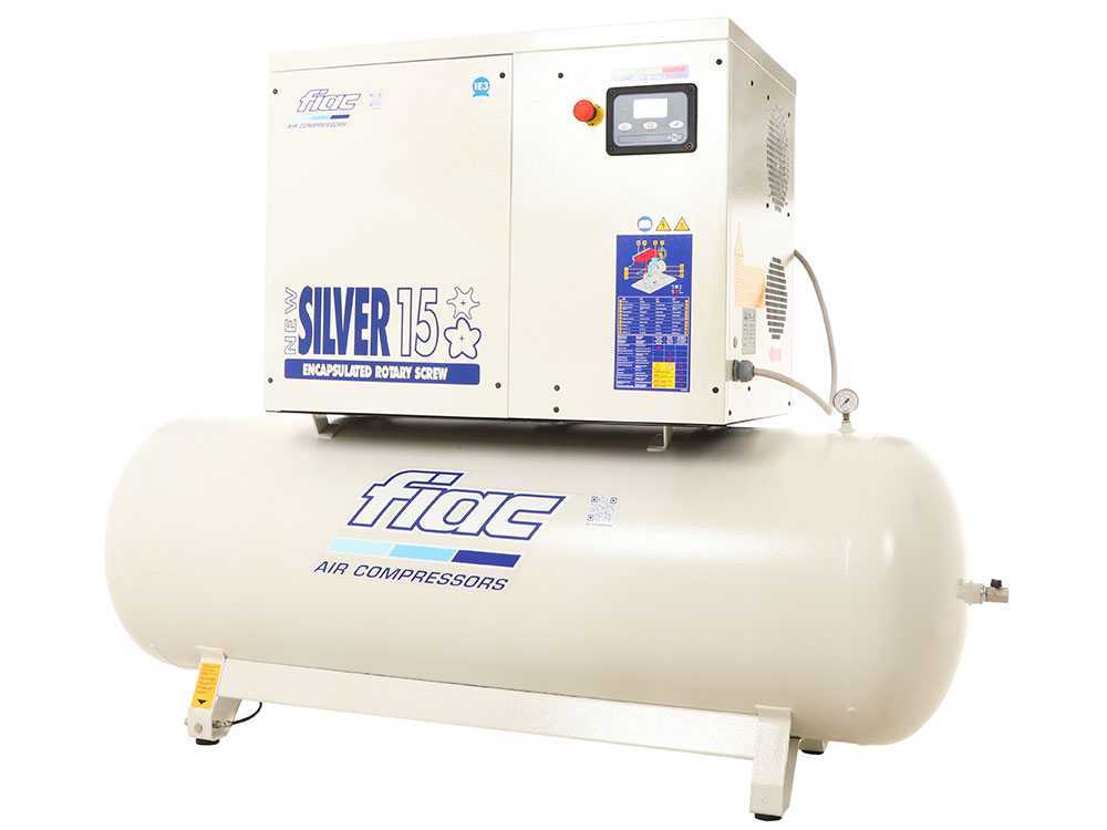 Fiac New Silver 15/500 - Schraubenkompressor - Max.Druck 10 bar – Bild 3