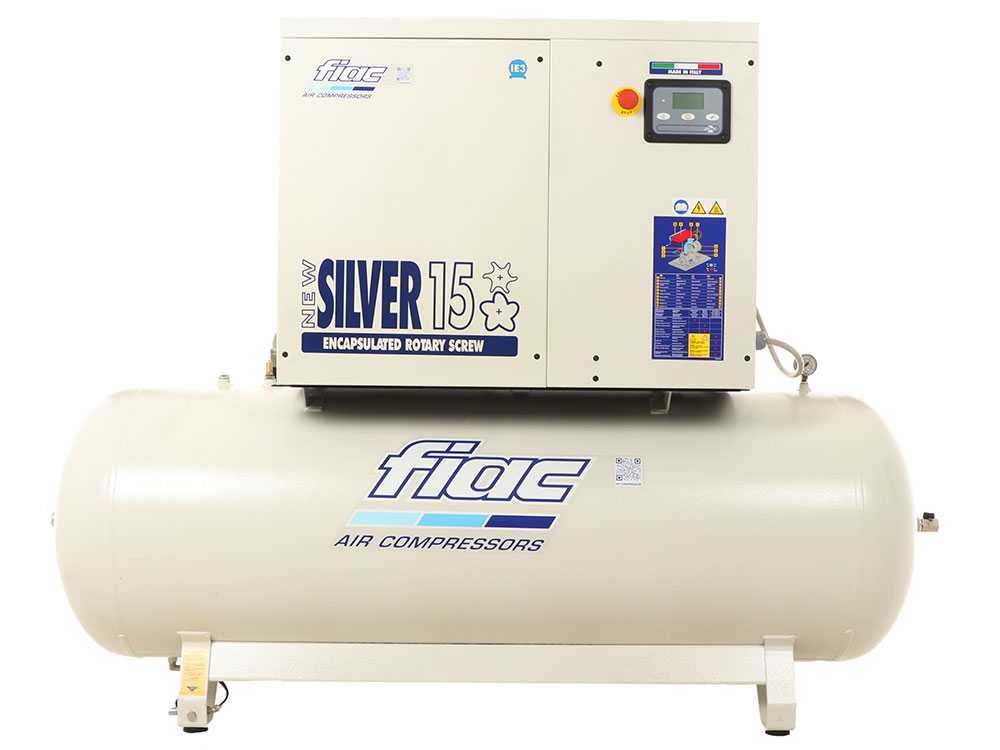 Fiac New Silver 15/500 - Schraubenkompressor - Max.Druck 10 bar – Bild 4