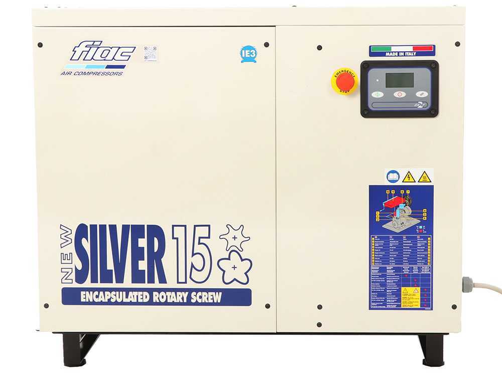 Fiac New Silver 15 - Schraubenkompressor - Max. Druck 10 bar – Bild 4