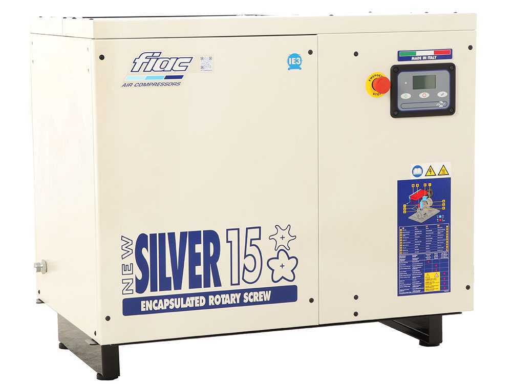Fiac New Silver 15 - Schraubenkompressor - Max. Druck 10 bar – Bild 3