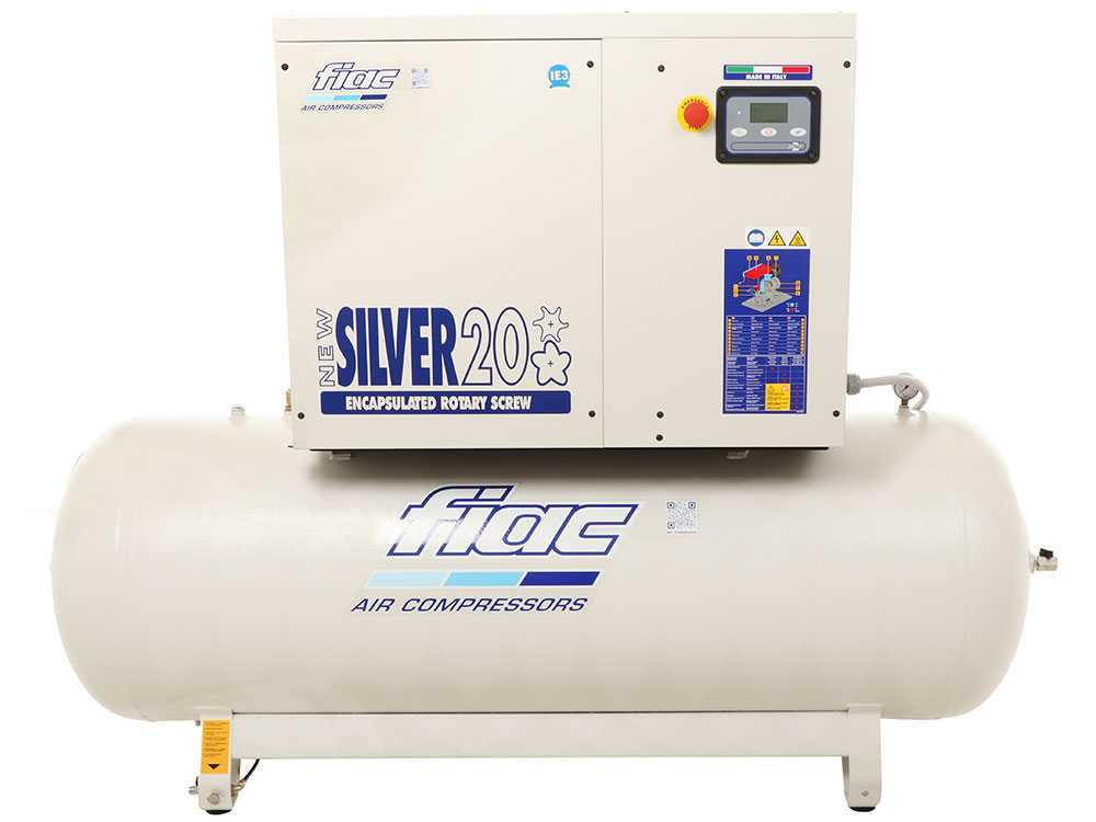 Fiac New Silver 20/500 - Schraubenkompressor - Max.Druck 10 bar – Bild 3