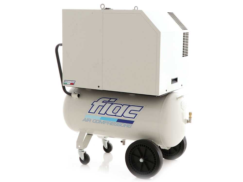FIAC Silent AB90/360M – Einphasen-Elektroluftkompressor mit Riemenantrieb – 3-PS-Motor – 90 Liter – Bild 3