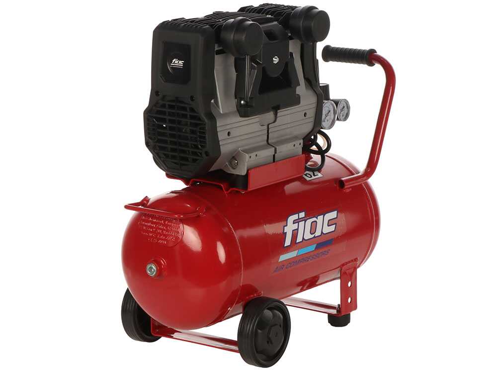 FIAC Xilence 24 XS258 – Einphasiger, geräuscharmer elektrischer Kompressor – Ölfrei – 2-PS-Motor – 24 l – Bild 3