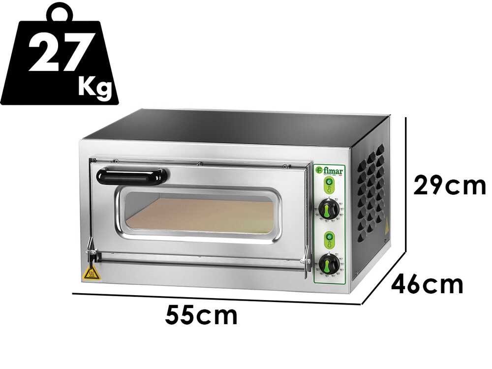 Fimar MICROV1C – Elektro-Pizzaofen – 2200 W