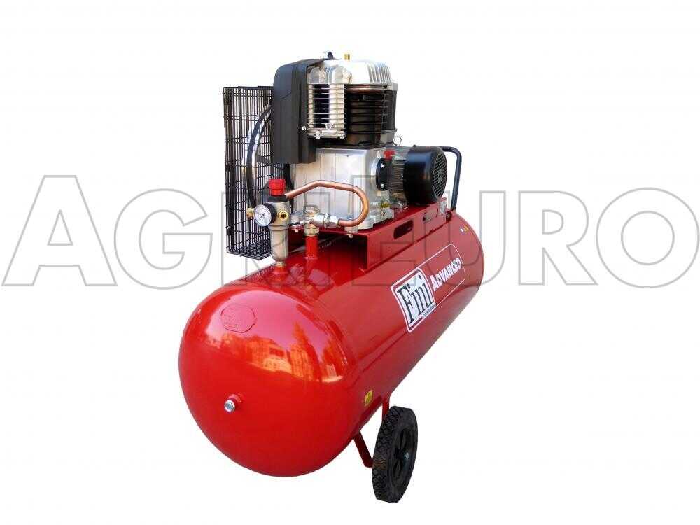 FINI ADVANCED BK 119-270L - Kompressor mit Riemenantrieb - 400V - Motor 5.5PS - 270 Lt – Bild 3