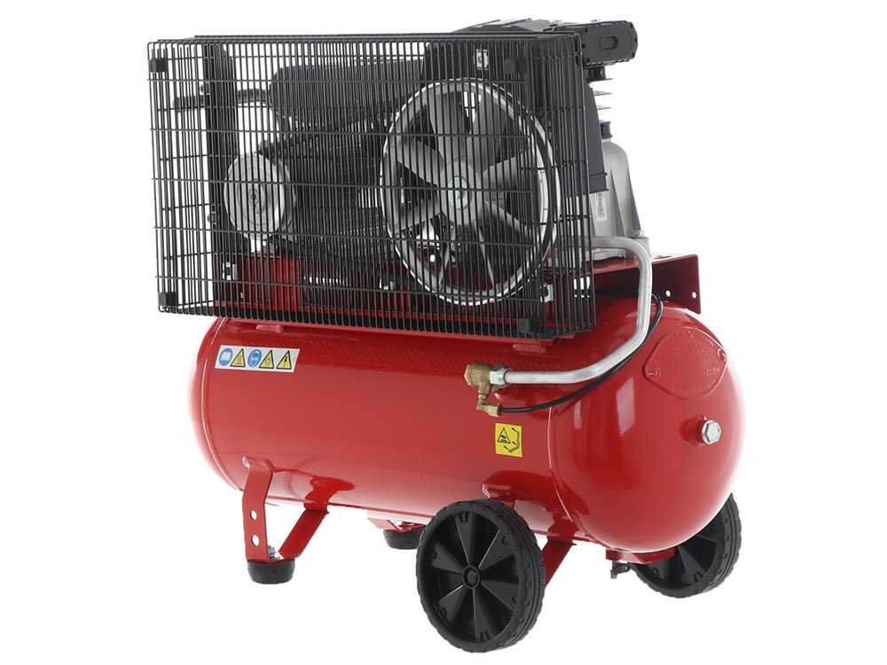 Fini Advanced MK 102-50-2M - Elektrischer Kompressor mit Riemenantrieb - Motor 2 PS - 50 l – Bild 3