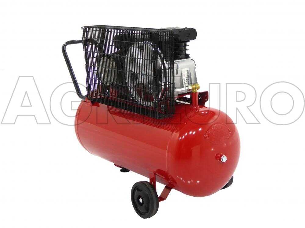 FINI ADVANCED MK 102 N 90 2M - Elektrischer Kompressor mit Riemenantrieb - Motore 2PS - 90Lt – Bild 3