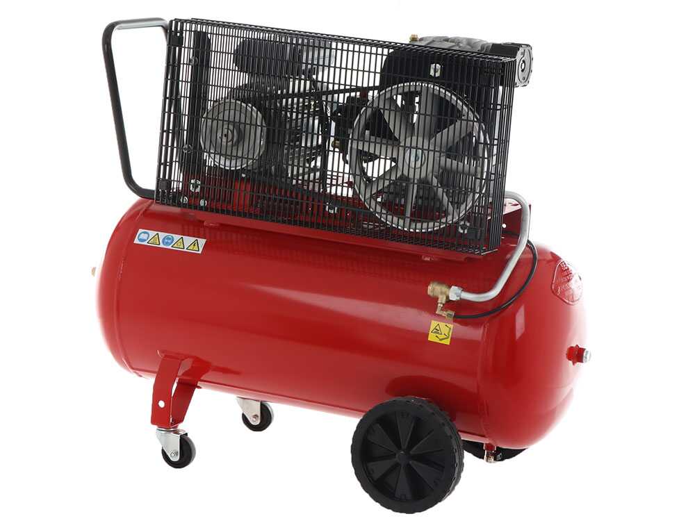 Fini Advanced MK 103-100-3M - Elektrischer 230V-Kompressor mit Riemenantrieb - Motor 3PS - 100 l – Bild 3