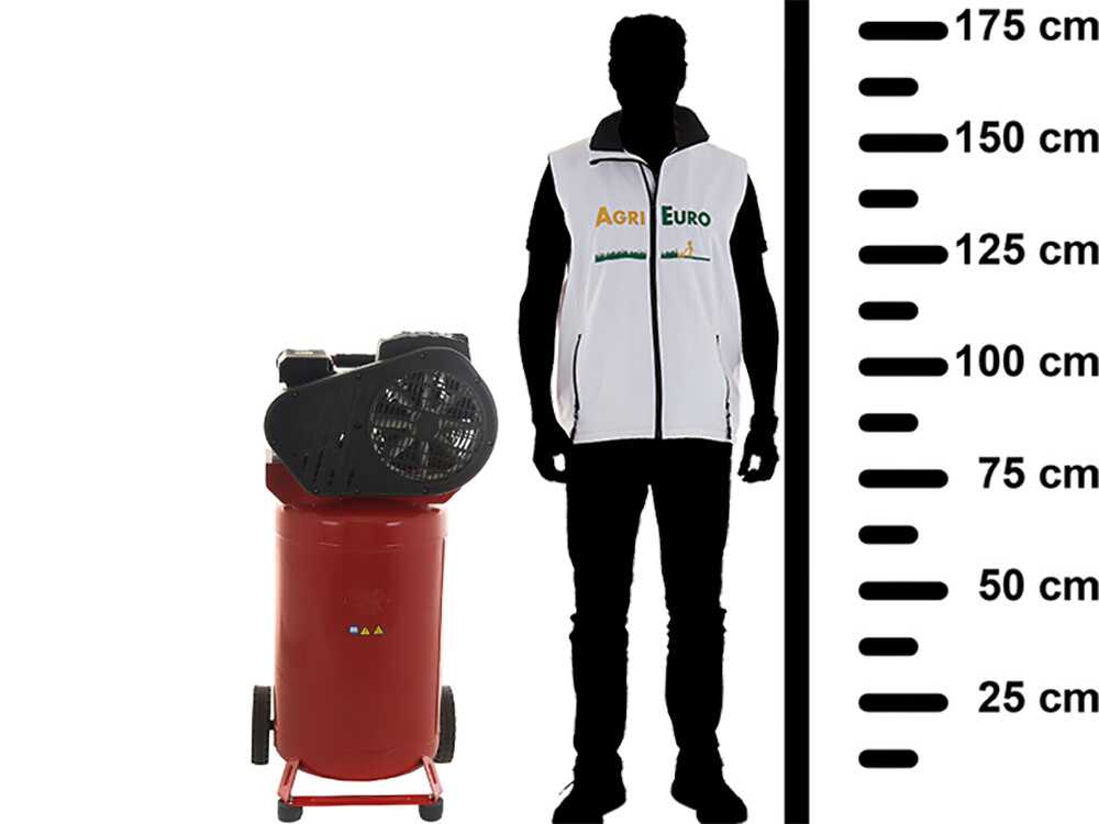 FINI Advanced MK 103-90V-3M - Elektrischer stehender Kompressor - Motor 3 PS – Bild 2