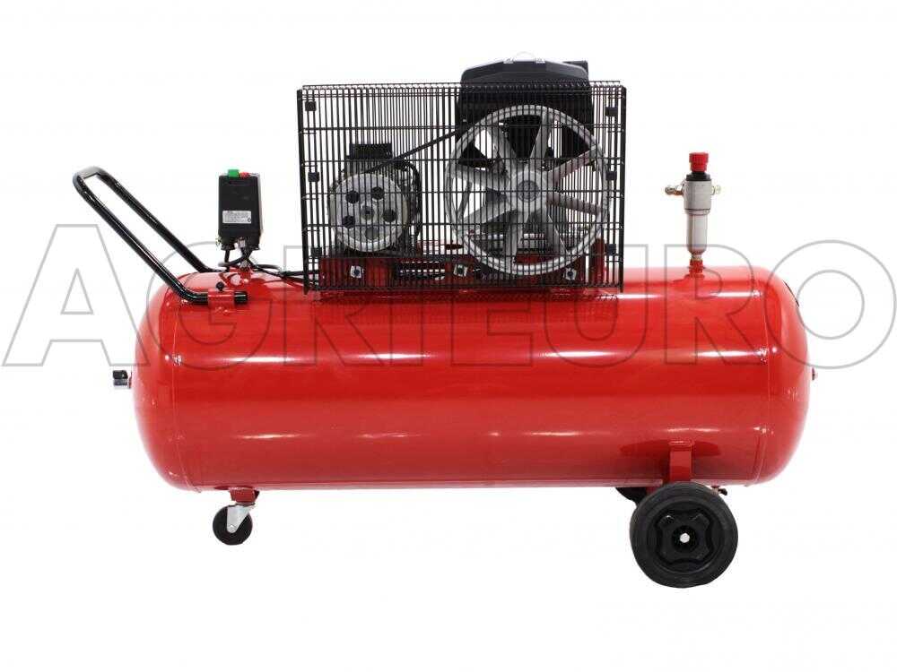 FINI ADVANCED MK 113-200-4 - Elektrischer Kompressor mit Riemenantrieb - 400V - Motor 4 PS - 200 Lt – Bild 4