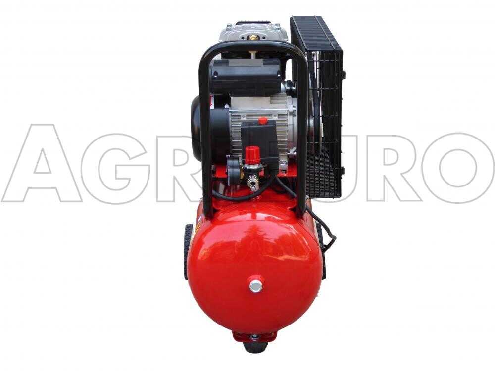FINI MK 102 N 50 2M - Elektrischer Kompressor mit Riemenantrieb - Motor 2PS - 50Lt – Bild 2