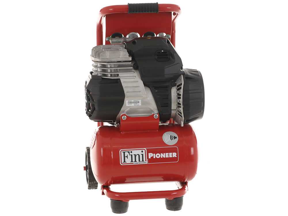 Fini PIONEER 244 - Tragbarer elektrischer kompakter Kompressor - Motor 1.5PS - 8 bar – Bild 3