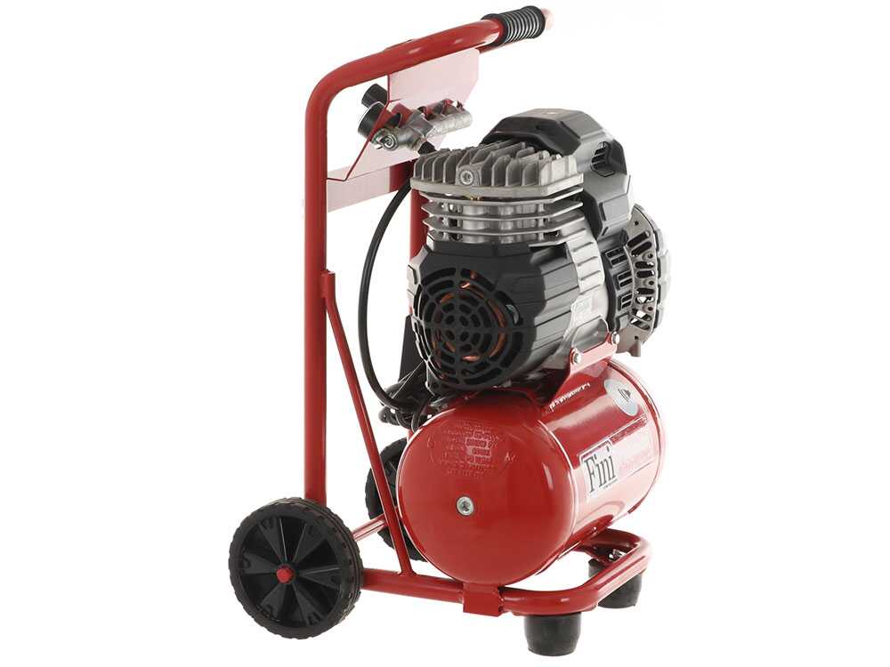 Fini PIONEER 244 - Tragbarer elektrischer kompakter Kompressor - Motor 1.5PS - 8 bar – Bild 4