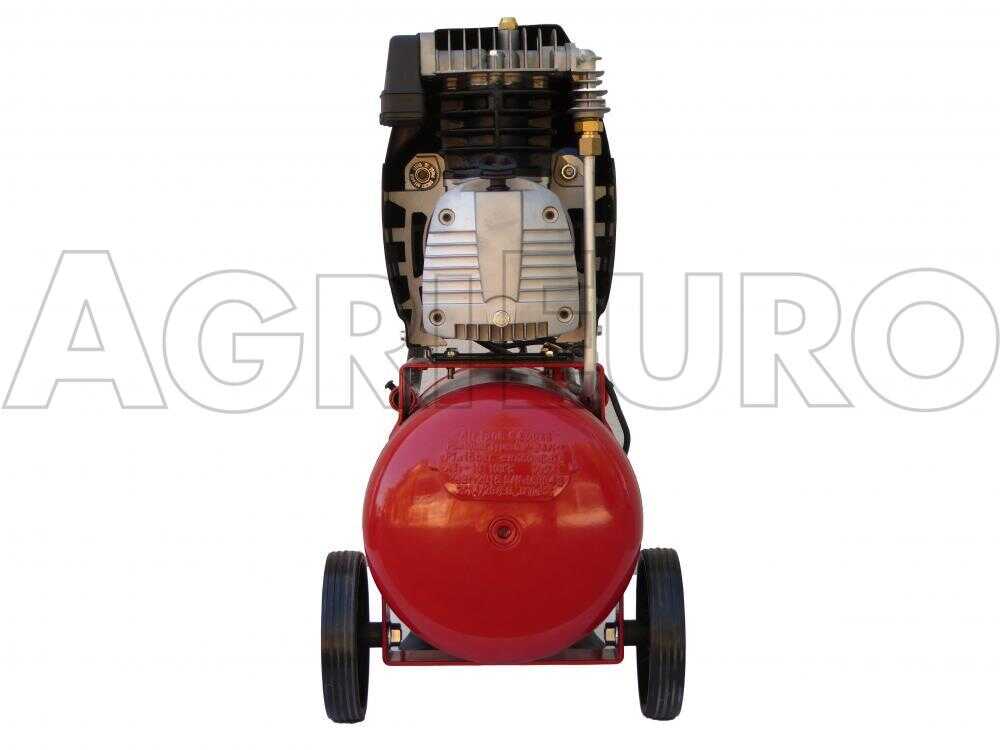 FINI TIGER MK 265 24 - Elektrischer tragbarer Kompressor mit Wagen - Motor 2 PS - 24 Lt – Bild 4