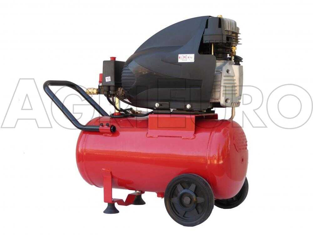 FINI TIGER MK 285 24 - Elektrischer tragbarer Kompressor mit Wagen - Motor 2.5PS - 24 Lt – Bild 4