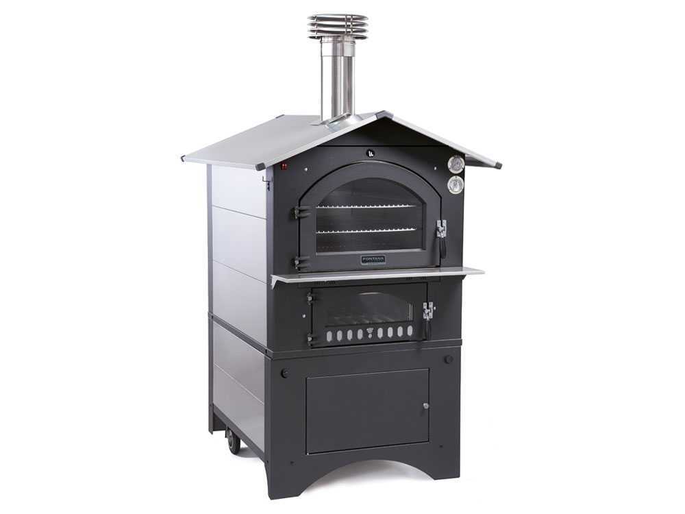 Fontana Gusto - Holzbackofen für den Außenbereich 100X65 cm – Bild 2