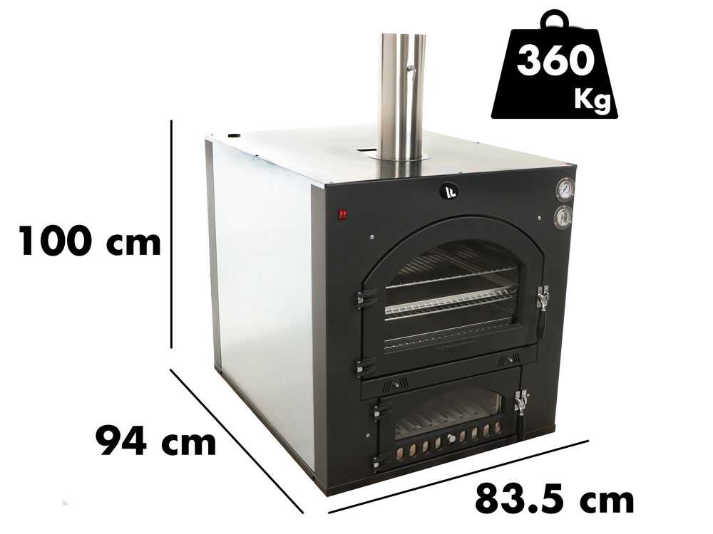 Fontana INC80X54QV - Einbau-Holzbackofen