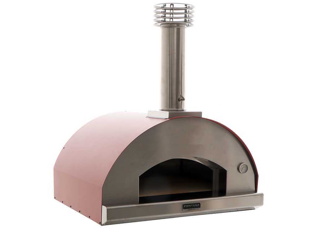 Fontana Mangiafuoco - Holzbackofen - Rot – Bild 4