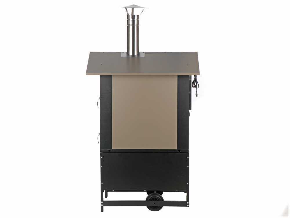 Fontana People - Holzbackofen für den Außenbereich 80X45 cm – Bild 3