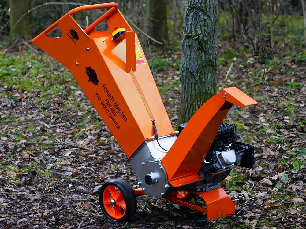 Forest Master FM14DDES - Benzin-Häcksler - LCT Benzinmotor mit 14 PS – Bild 3