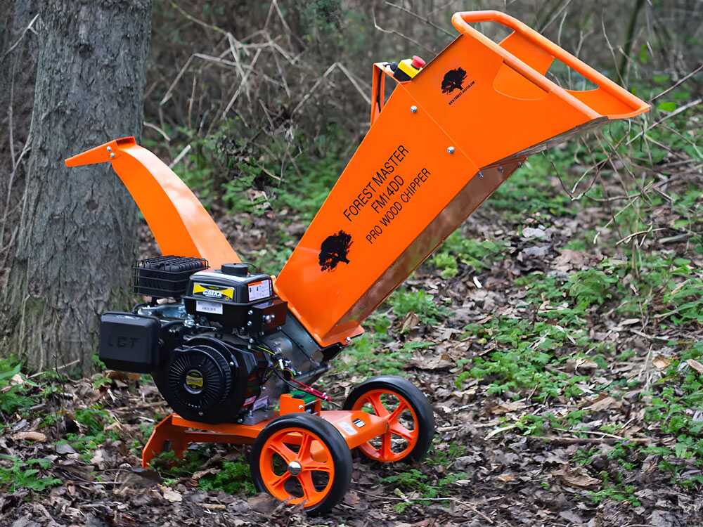 Forest Master FM14DDES - Benzin-Häcksler - LCT Benzinmotor mit 14 PS – Bild 4