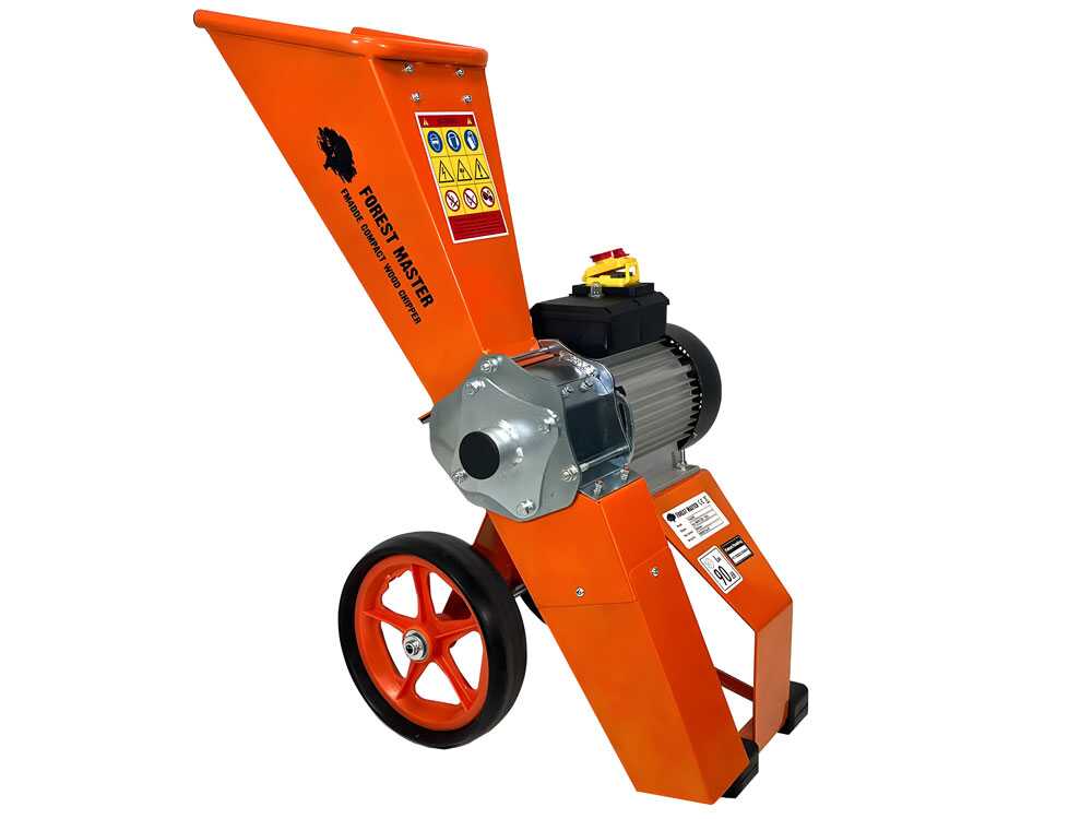 Forest Master FM4DDE-MUL-EU - Elektrischer Häcksler - 4 PS – Bild 4