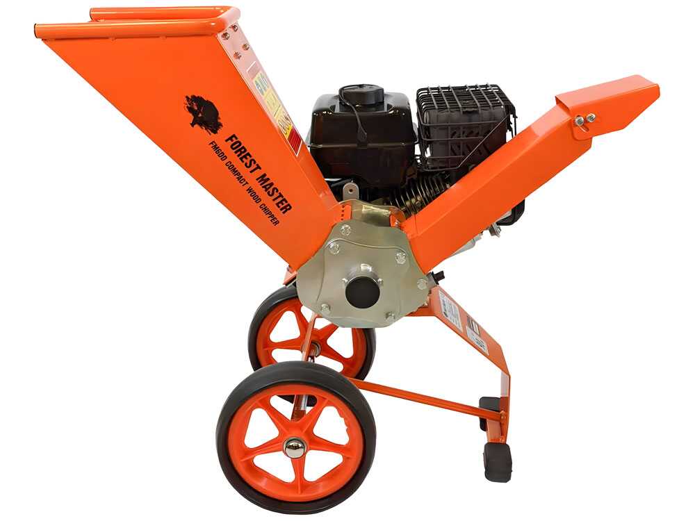 Forest Master FM6DD - Benzin-Holzhäcksler - LCT 6-PS-Benzinmotor – Bild 3