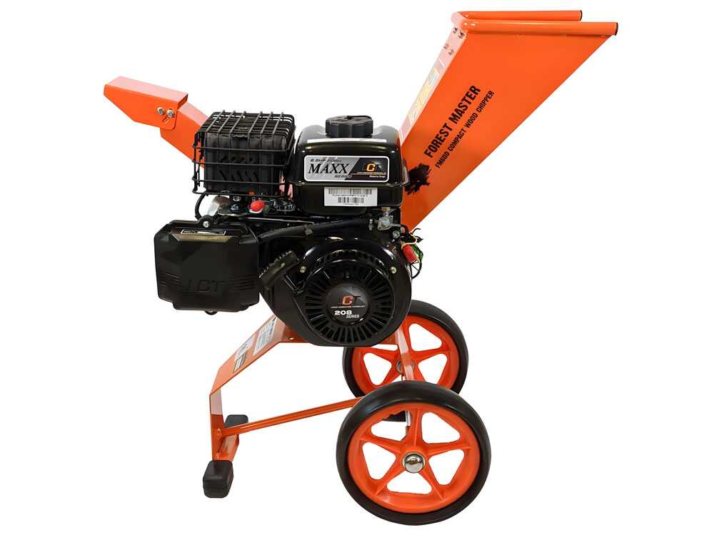 Forest Master FM6DD - Benzin-Holzhäcksler - LCT 6-PS-Benzinmotor – Bild 4