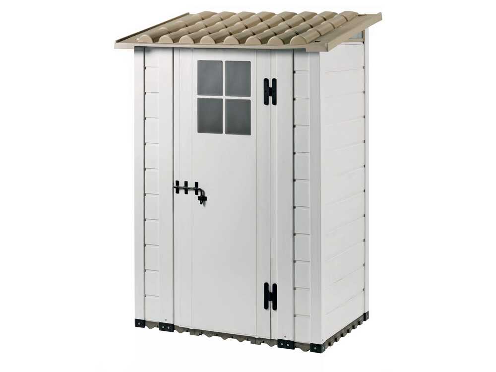 Garofalo Tuscany Evo 100 - Gerätehaus - Mit Fenster und einflügeliger Tür - 122.5x82.5x201 cm – Bild 3