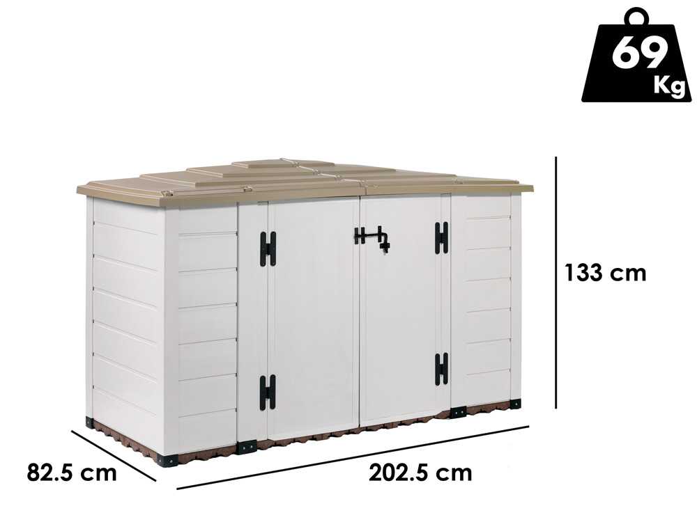 Garofalo Tuscany Evo 200 - Werkzeugkasten - 202.5x82.5x133 cm – Bild 2