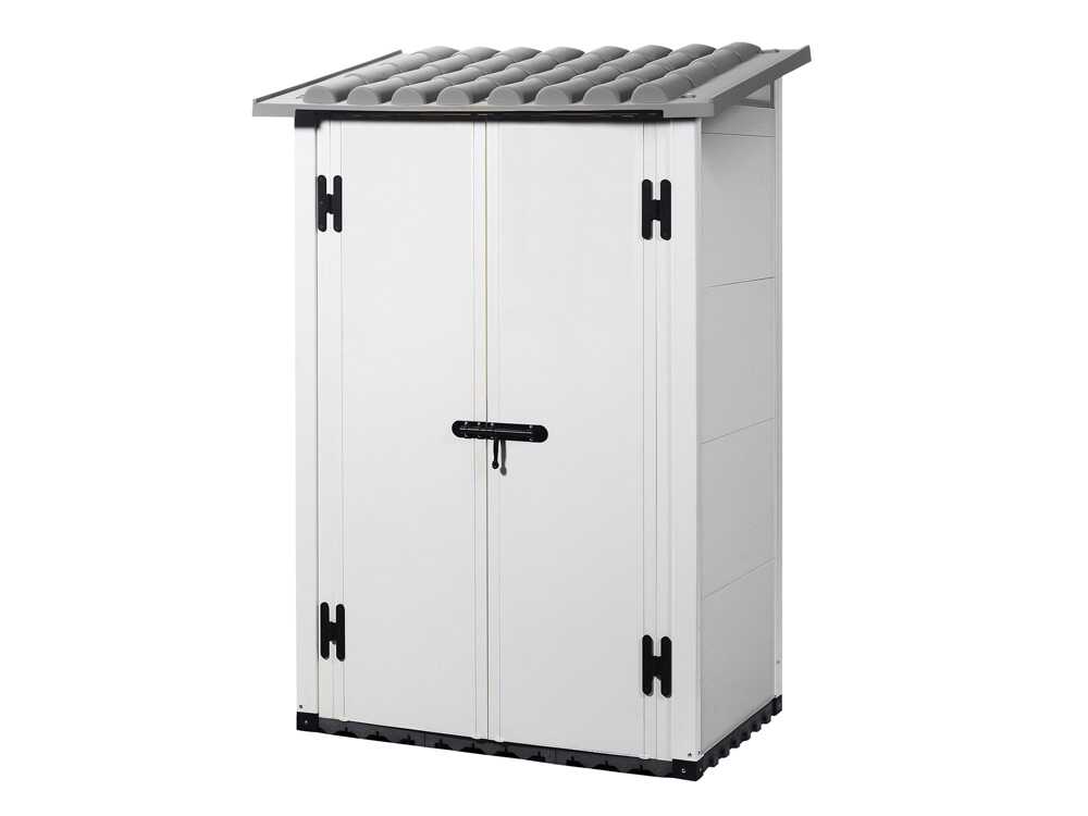 Garofalo Urban 100 - Gerätehaus - Mit Doppeltür - 122.5x82.5x201 cm – Bild 4